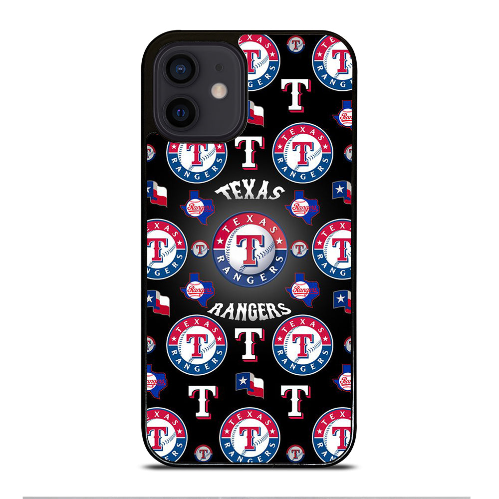 TEXAS RANGERS PATTERN LOGO iPhone 12 Mini Case Cover