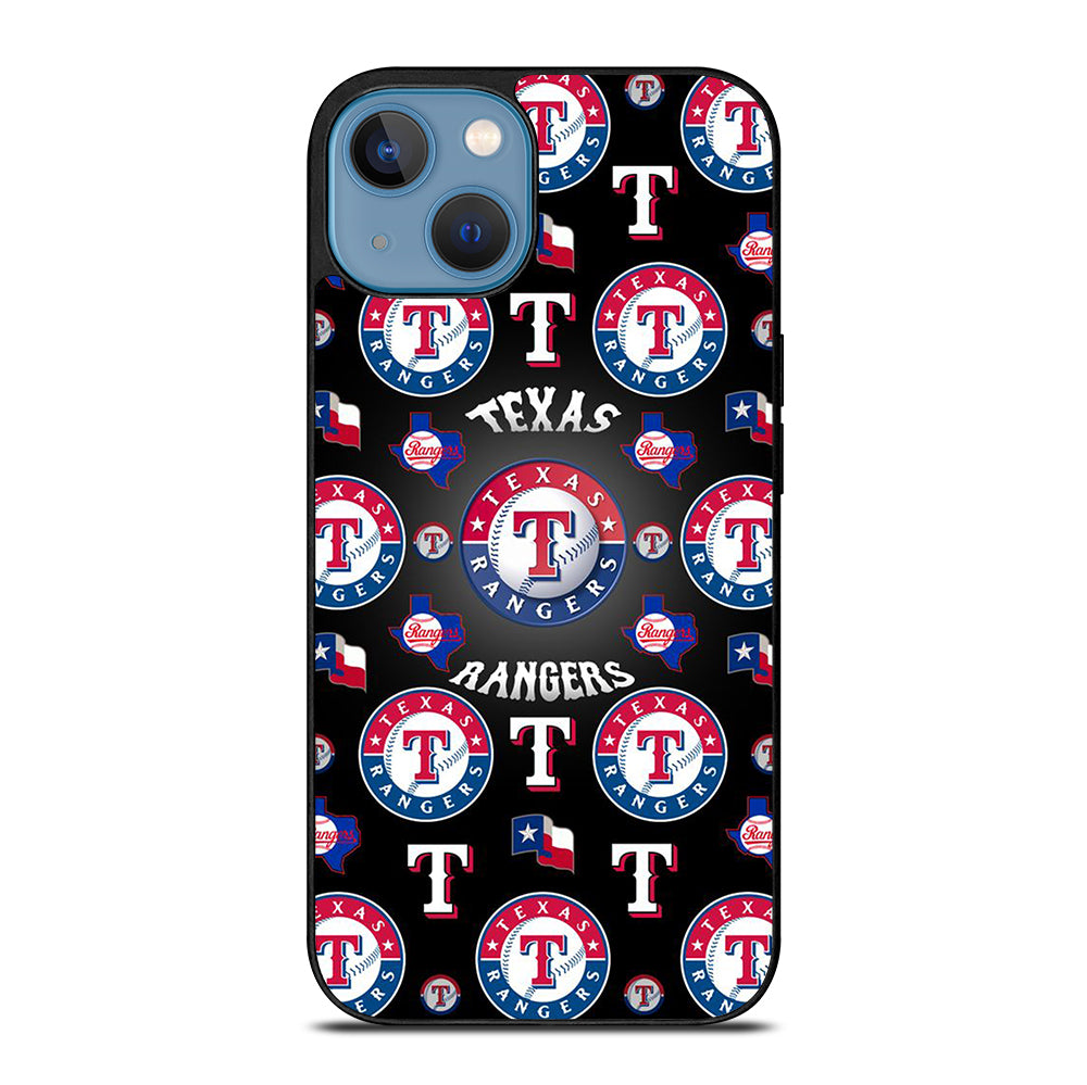 TEXAS RANGERS PATTERN LOGO iPhone 13 Case Cover
