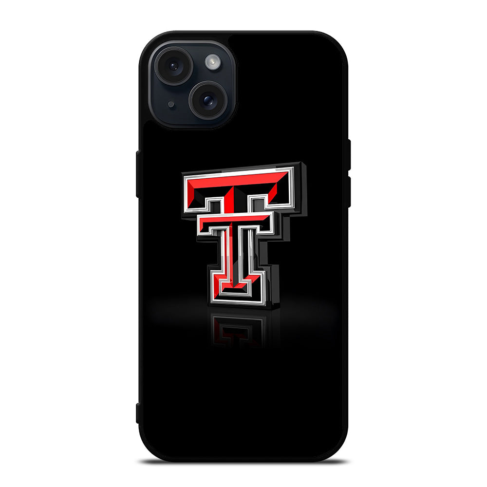 TEXAS TECH FOOTBALL EMBLEM iPhone 15 Plus Case Cover