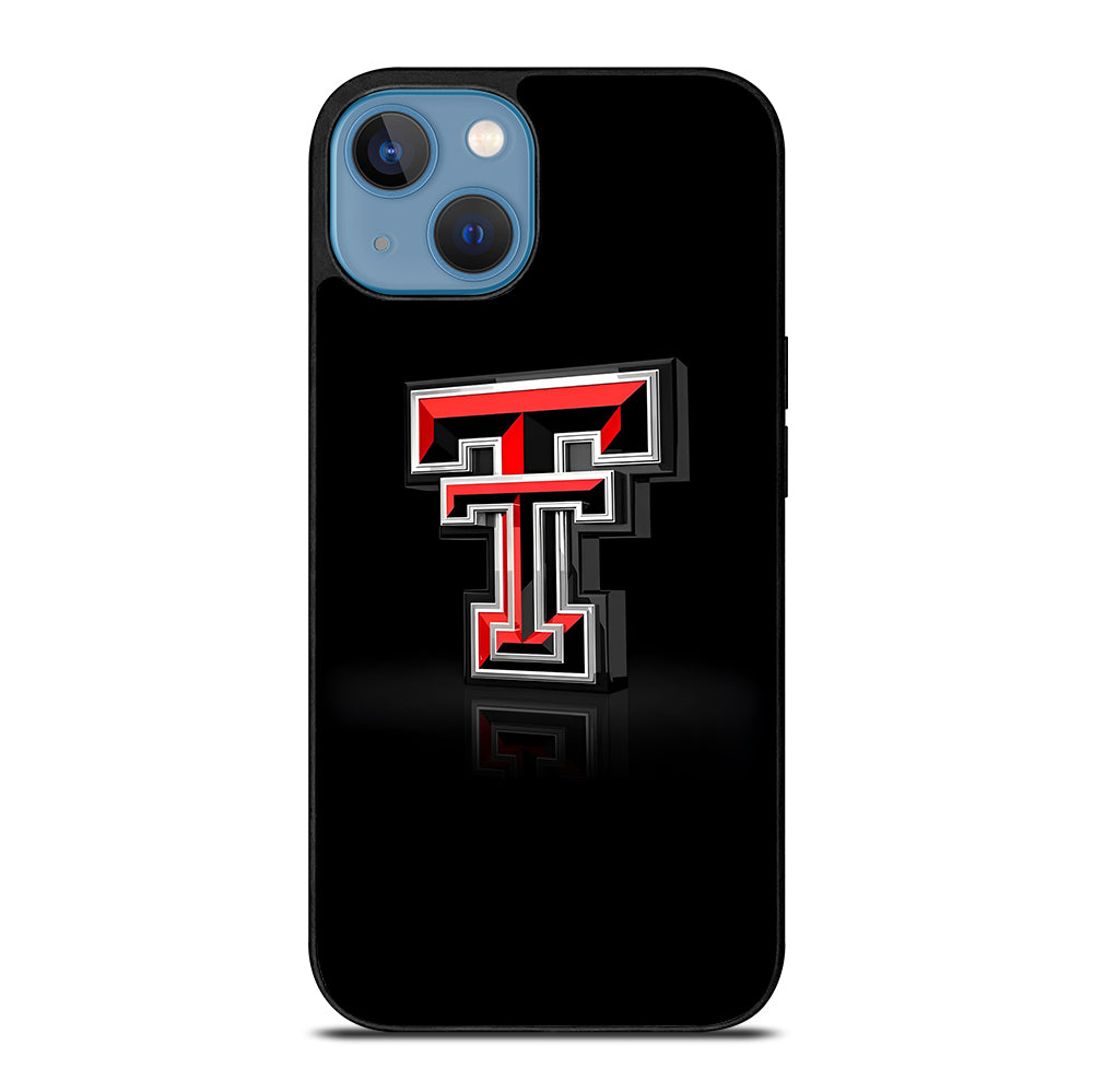 TEXAS TECH FOOTBALL EMBLEM iPhone 13 Case Cover