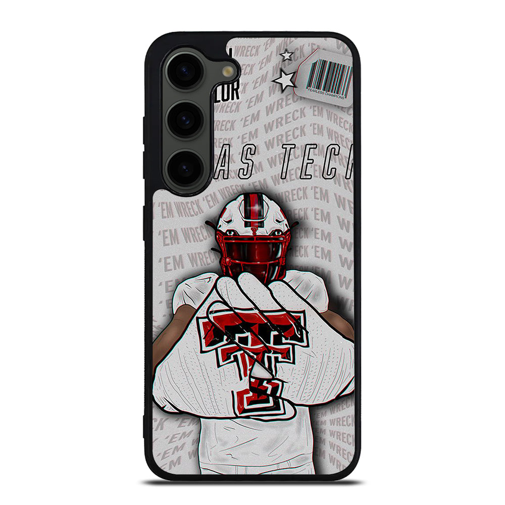 TEXAS TECH FOOTBALL NFL Samsung Galaxy S23 Plus Case Cover