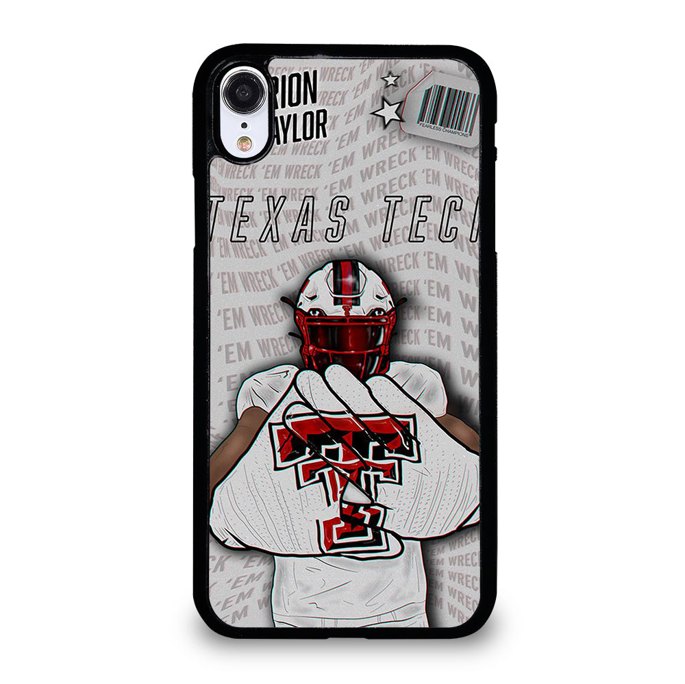 TEXAS TECH FOOTBALL NFL iPhone XR Case Cover