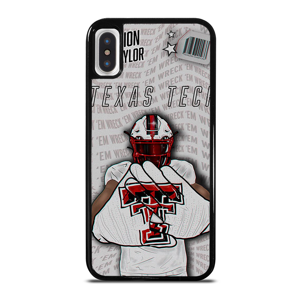 TEXAS TECH FOOTBALL NFL iPhone X / XS Case Cover
