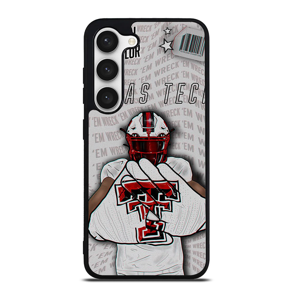 TEXAS TECH FOOTBALL NFL Samsung Galaxy S23 Case Cover