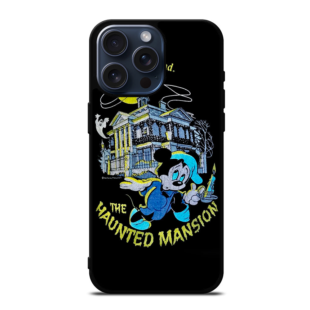 THE HAUNTED MANSION MICKEY MOUSE iPhone 15 Pro Max Case Cover