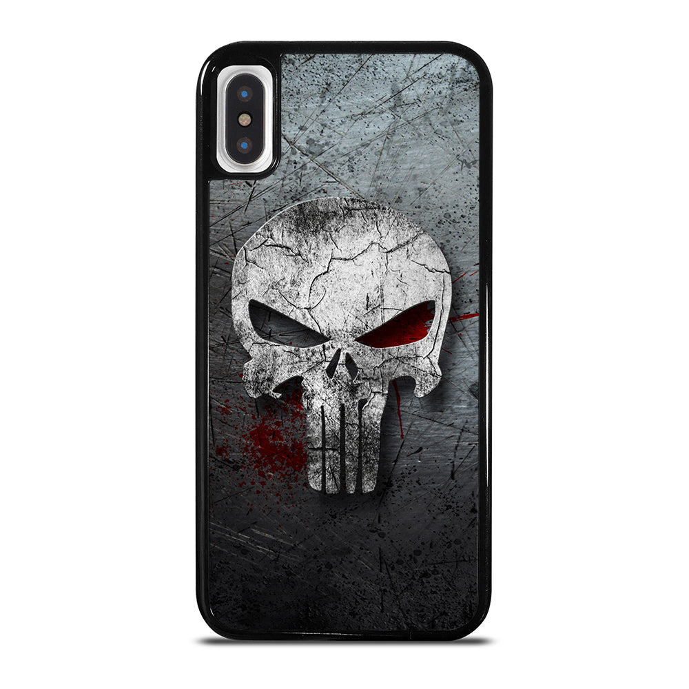 THE PUNISHER MARVEL METAL LOGO iPhone X / XS Case Cover