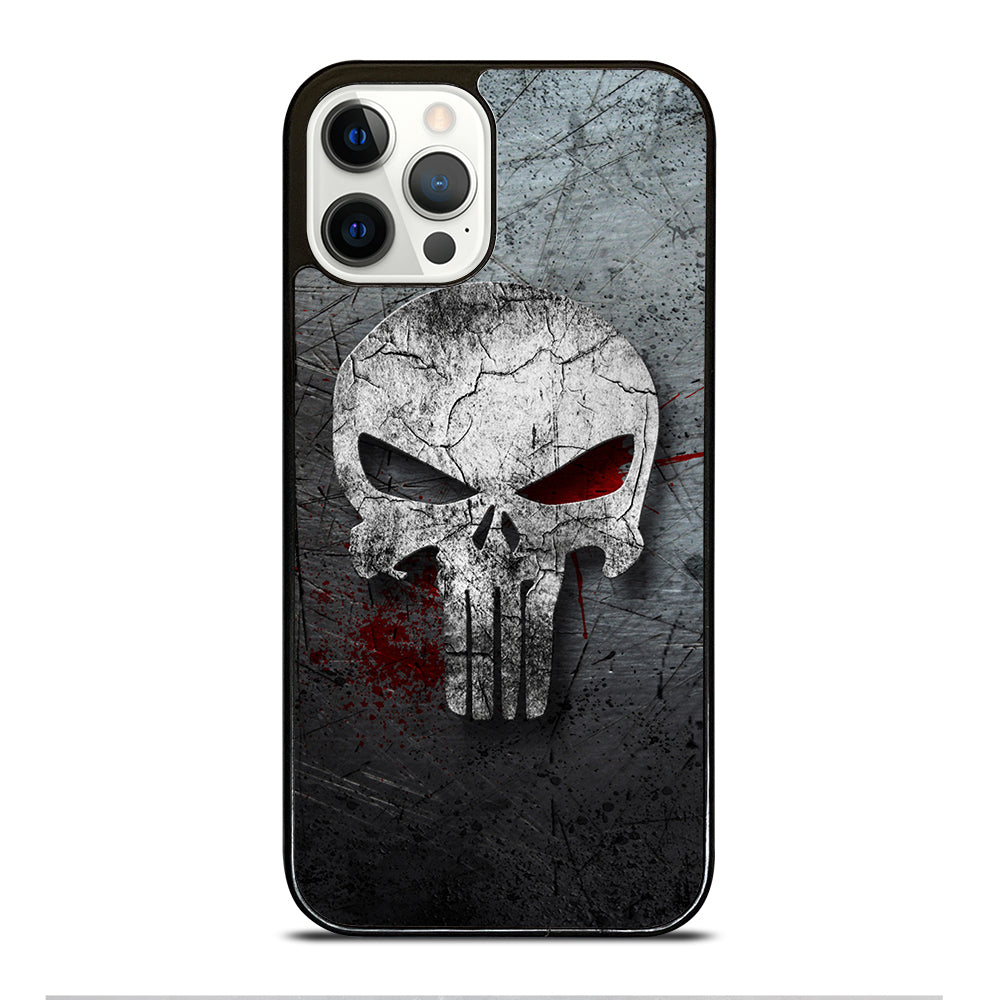 THE PUNISHER MARVEL METAL LOGO iPhone 12 Pro Case Cover