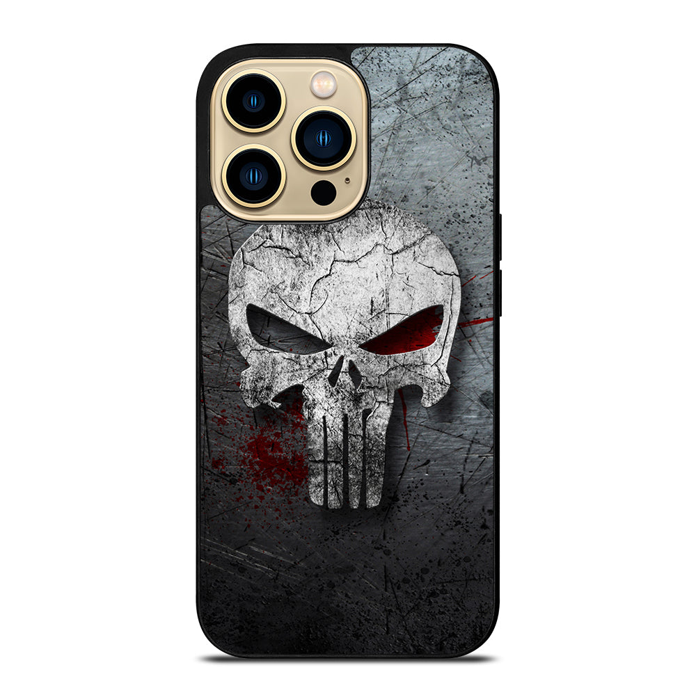 THE PUNISHER MARVEL METAL LOGO iPhone 14 Pro Max Case Cover