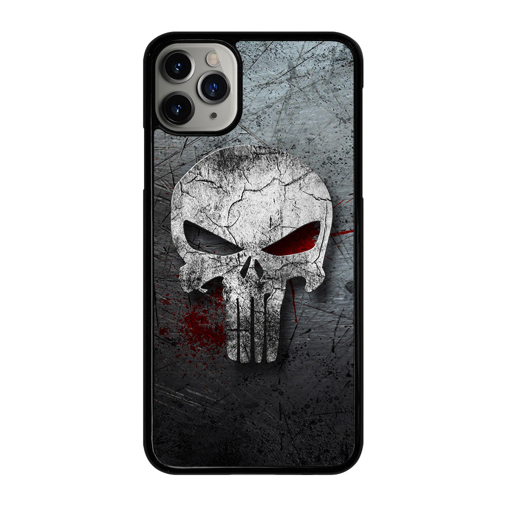 THE PUNISHER MARVEL METAL LOGO iPhone 11 Pro Max Case Cover
