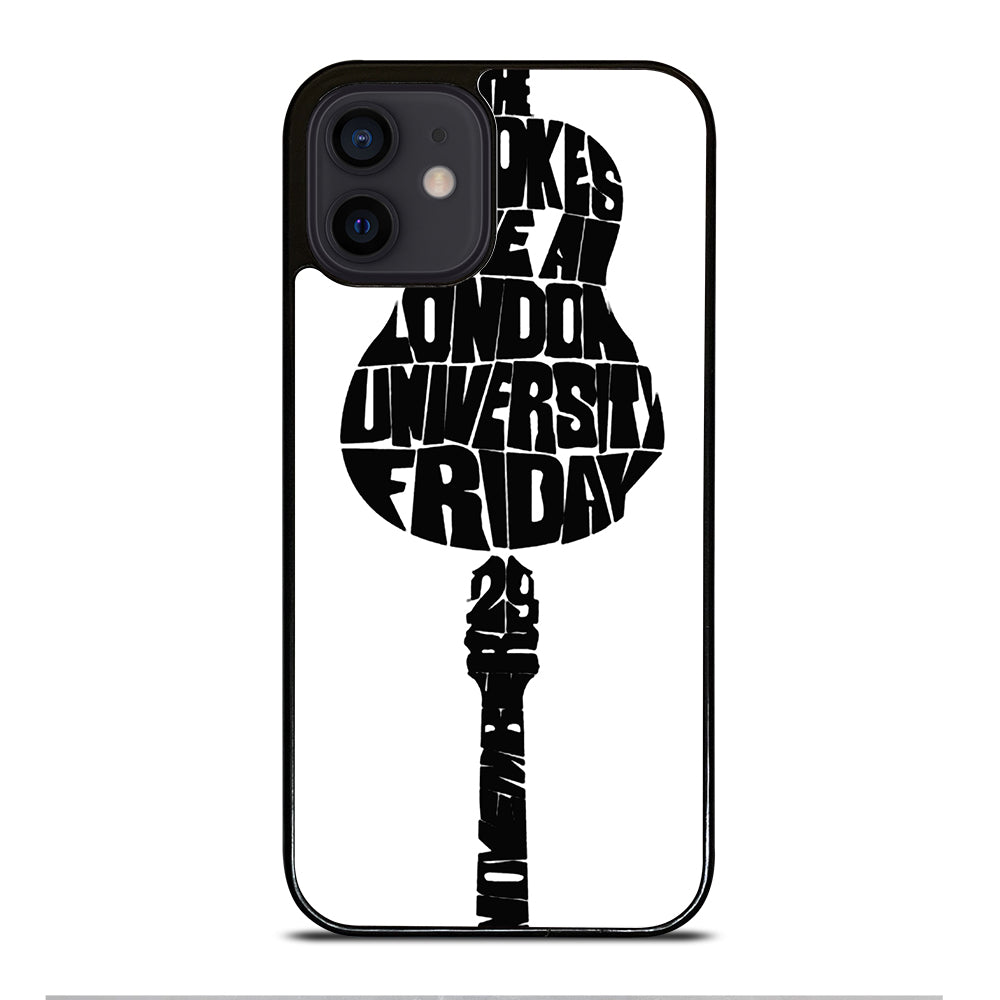 THE STROKES LOGO GUITAR iPhone 12 Mini Case Cover