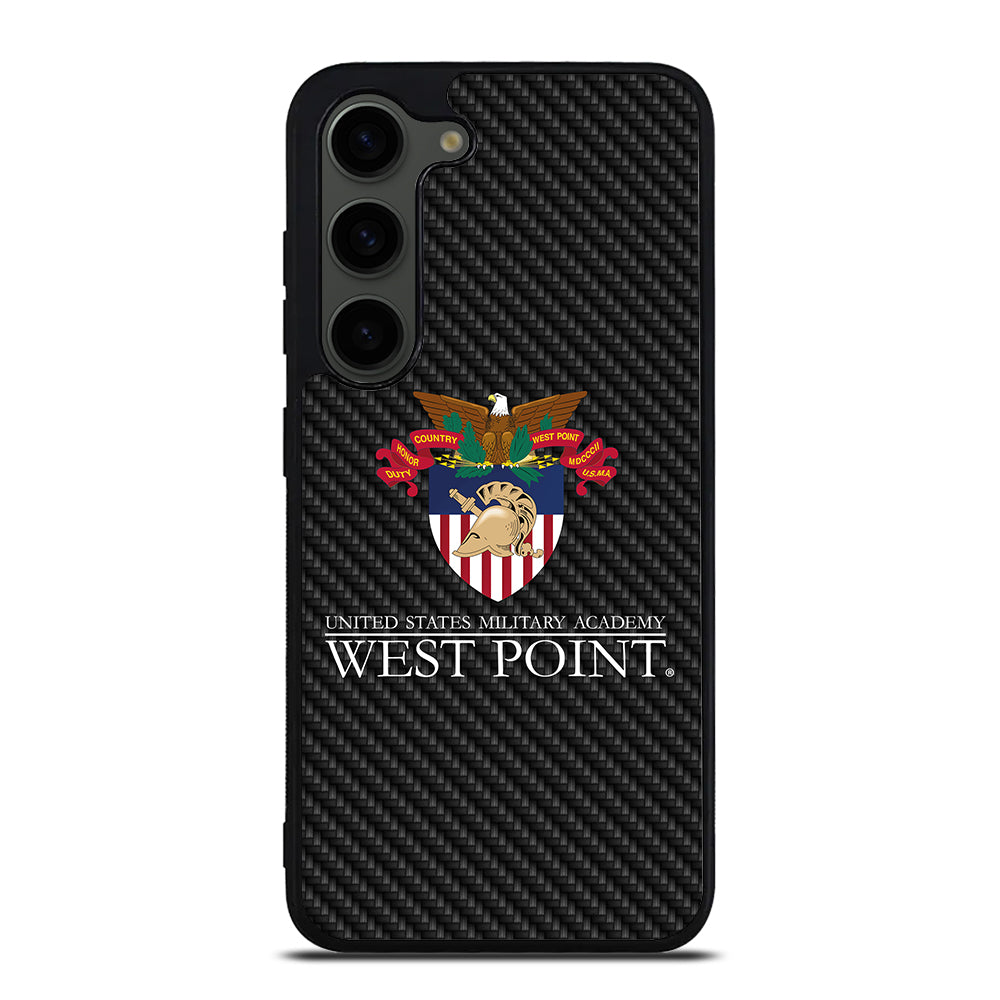 THE UNITED STATES MILITARY ACADEMY CARBON LOGO Samsung Galaxy S23 Plus Case Cover