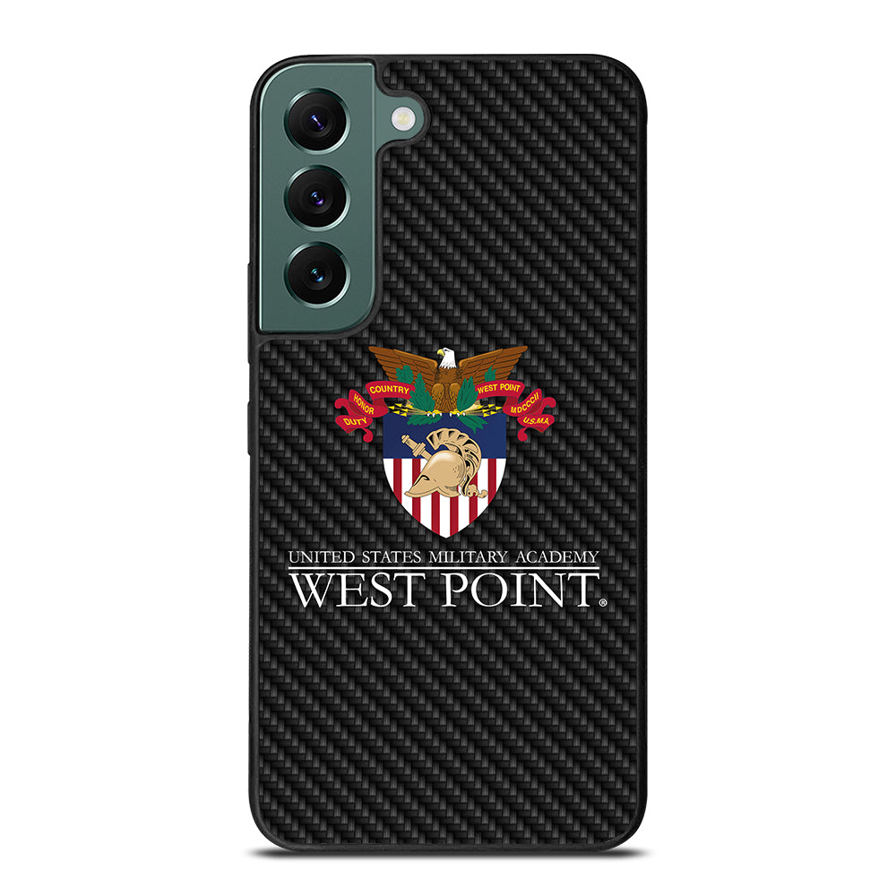 THE UNITED STATES MILITARY ACADEMY CARBON LOGO Samsung Galaxy S22 Case Cover