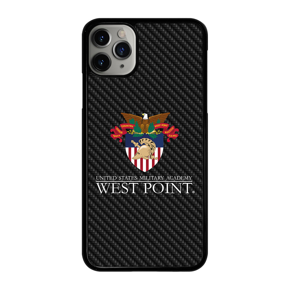 THE UNITED STATES MILITARY ACADEMY CARBON LOGO iPhone 11 Pro Max Case Cover