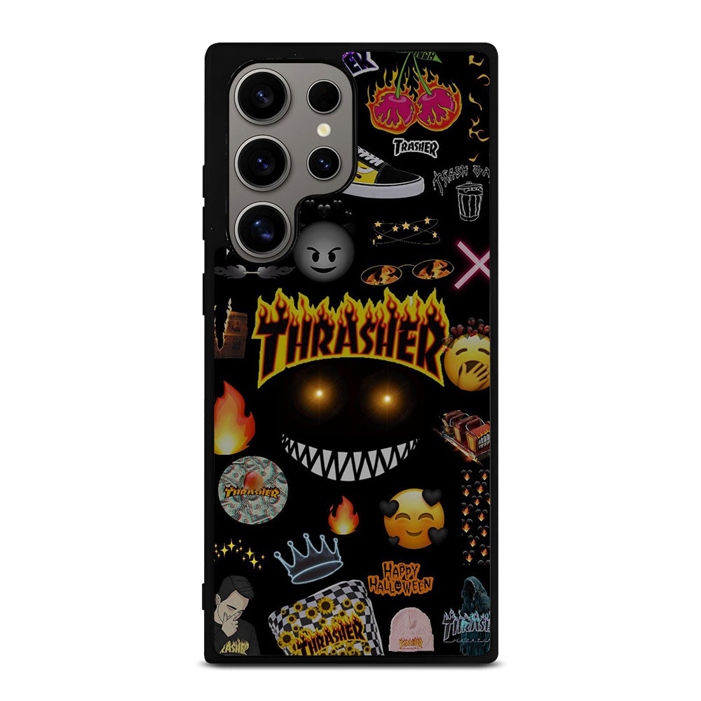 THRASER SKATEBOARD PATTERN Samsung Galaxy S24 Ultra Case Cover
