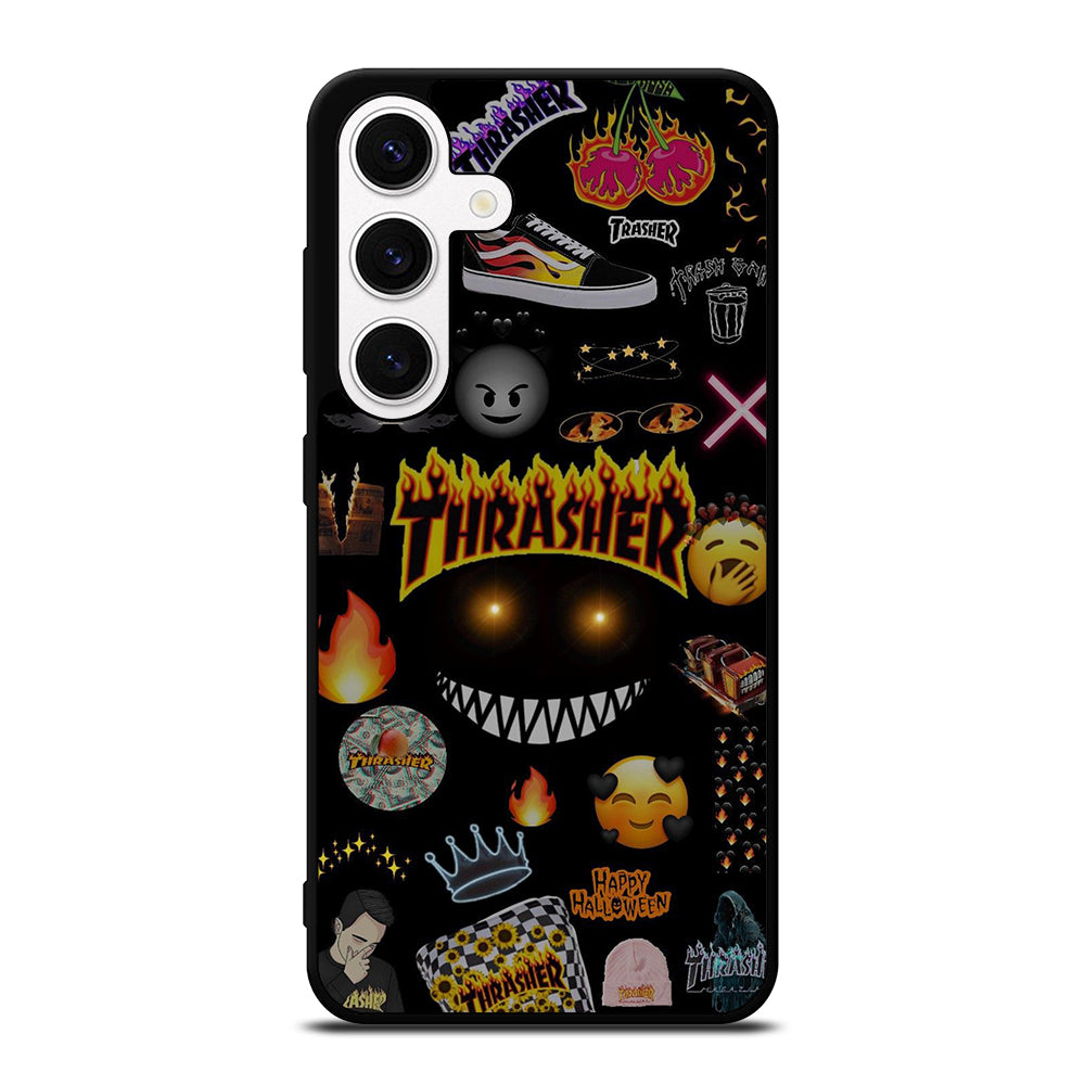 THRASER SKATEBOARD PATTERN Samsung Galaxy S24 Case Cover