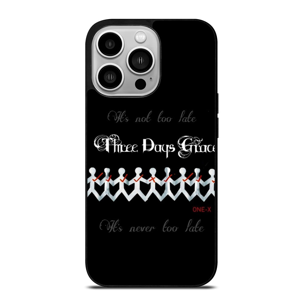 THREE DAYS GRACE LOGO BAND iPhone 14 Pro Case Cover