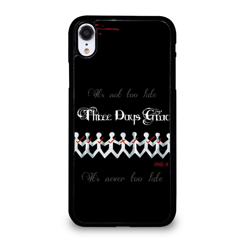 THREE DAYS GRACE LOGO BAND iPhone XR Case Cover