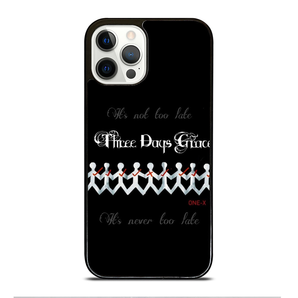 THREE DAYS GRACE LOGO BAND iPhone 12 Pro Case Cover
