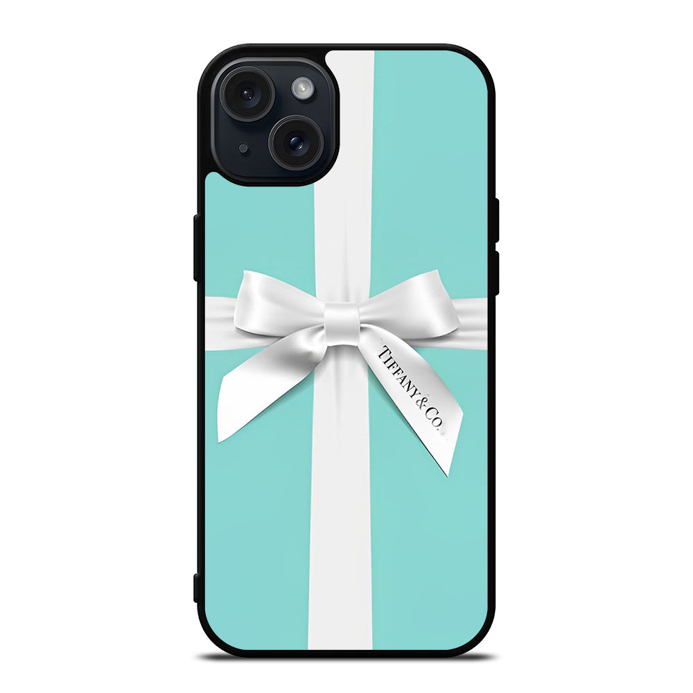 TIFFANY AND CO RIBBON iPhone 15 Plus Case Cover