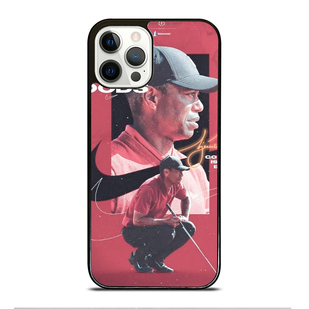 TIGER WOODS GOLF SIGNATURE iPhone 12 Pro Case Cover