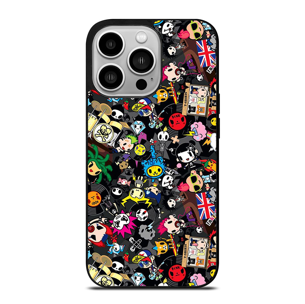 TOKIDOKI ALL CHARACTER iPhone 14 Pro Case Cover