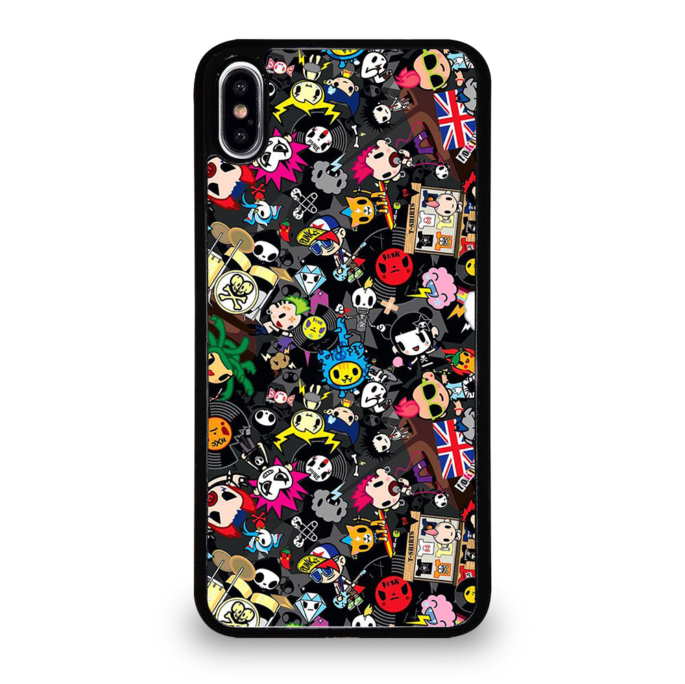 TOKIDOKI ALL CHARACTER iPhone XS Max Case Cover