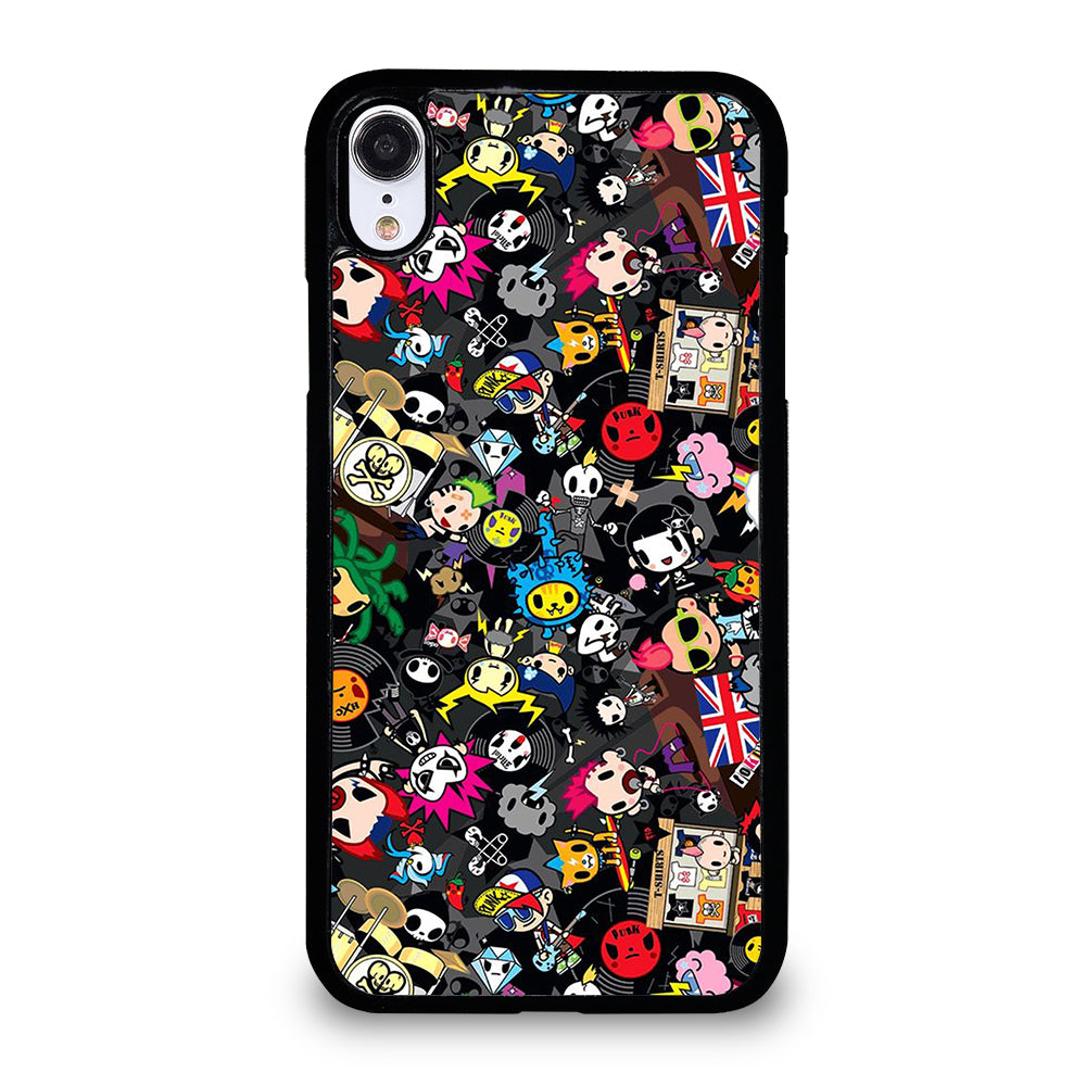 TOKIDOKI ALL CHARACTER iPhone XR Case Cover