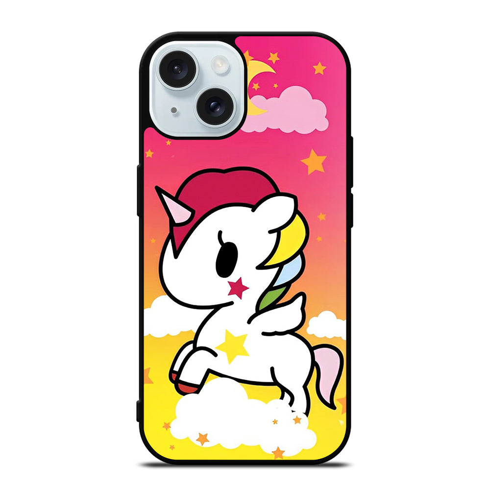 TOKIDOKI UNICORN CARTOON iPhone 15 Case Cover