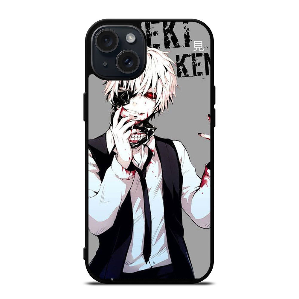 TOKYO GHOUL KANEKI KEN COOL ANIME iPhone 15 Plus Case Cover