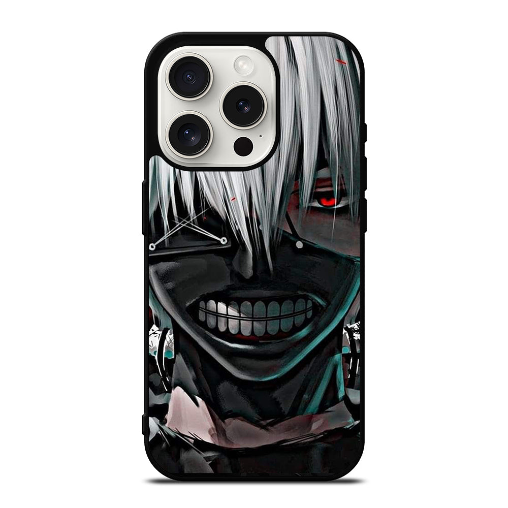 TOKYO GHOUL KEN KANEKI FACE ANIME iPhone 15 Pro Case Cover
