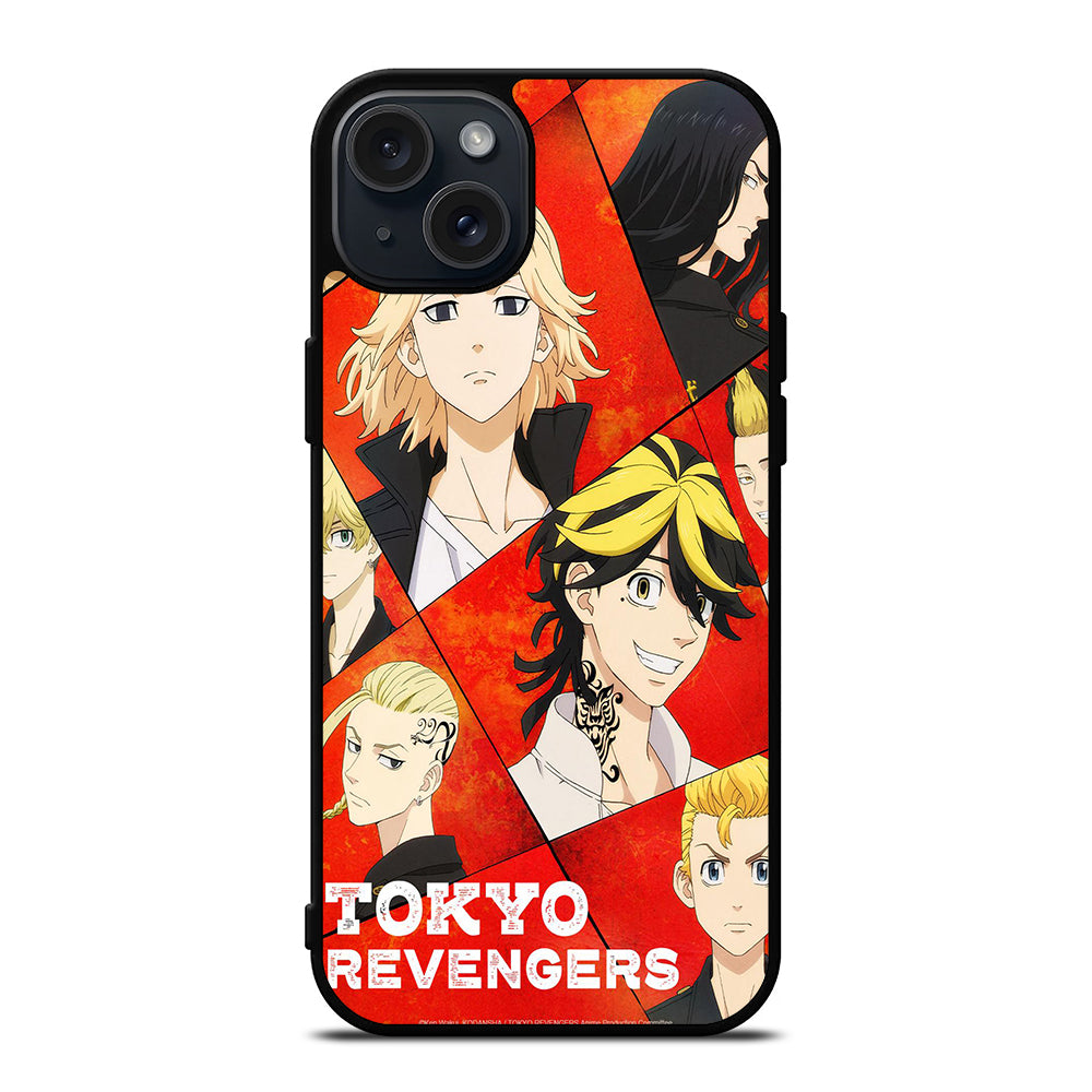 TOKYO REVENGERS CHARACTER MANGA iPhone 15 Plus Case Cover