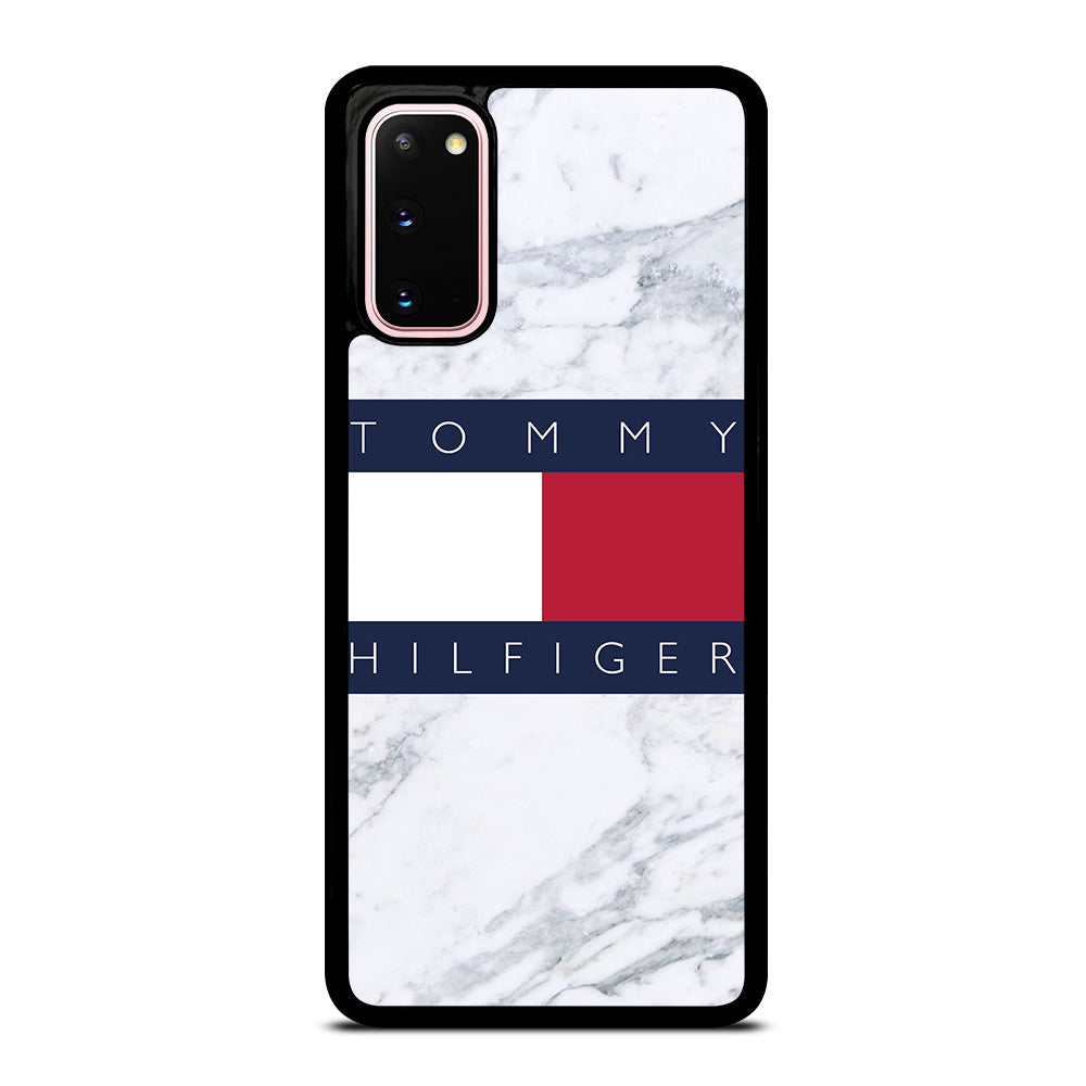 TOMMY HILFIGER WHITE MARBLE Samsung Galaxy S20 Case Cover