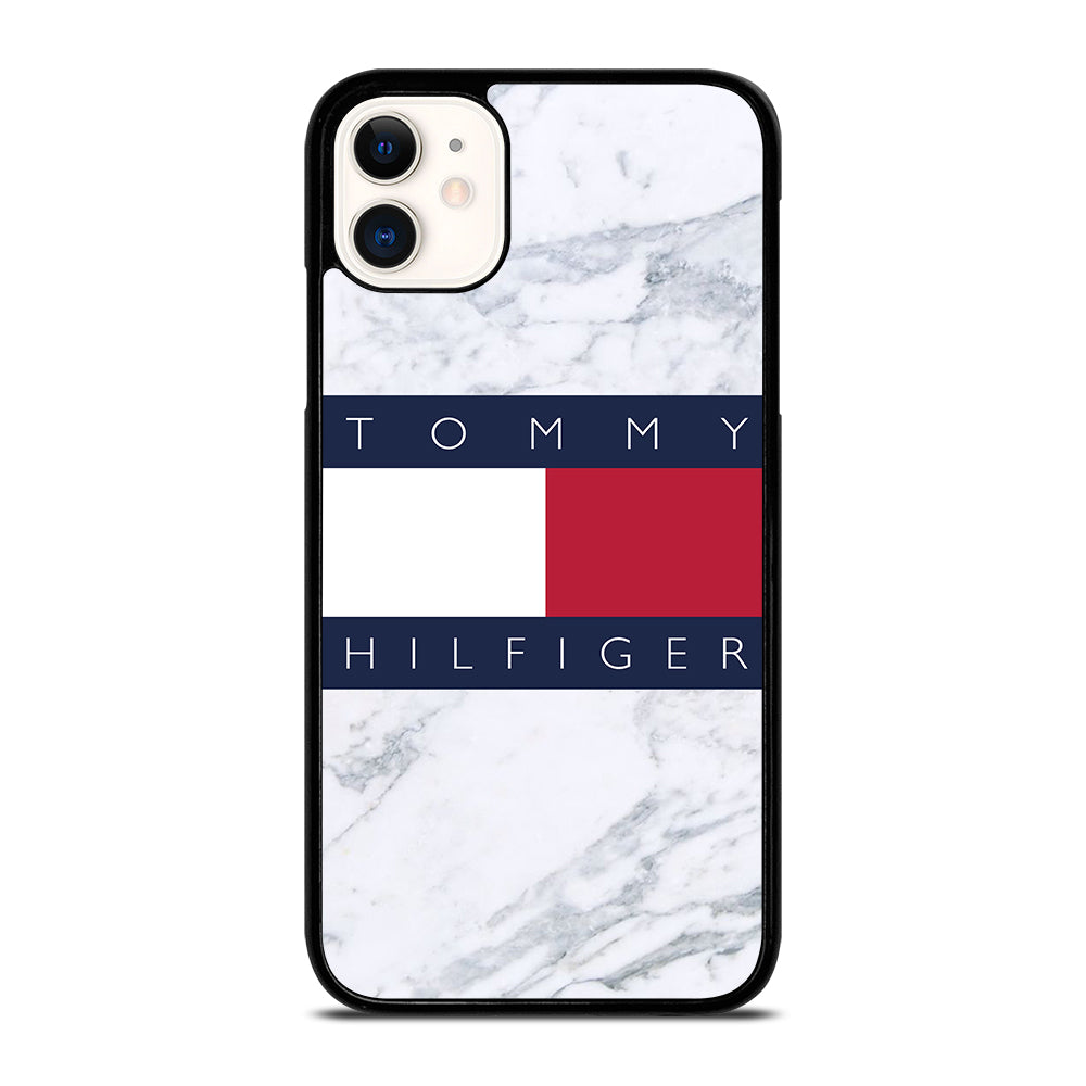 TOMMY HILFIGER WHITE MARBLE iPhone 11 Case Cover