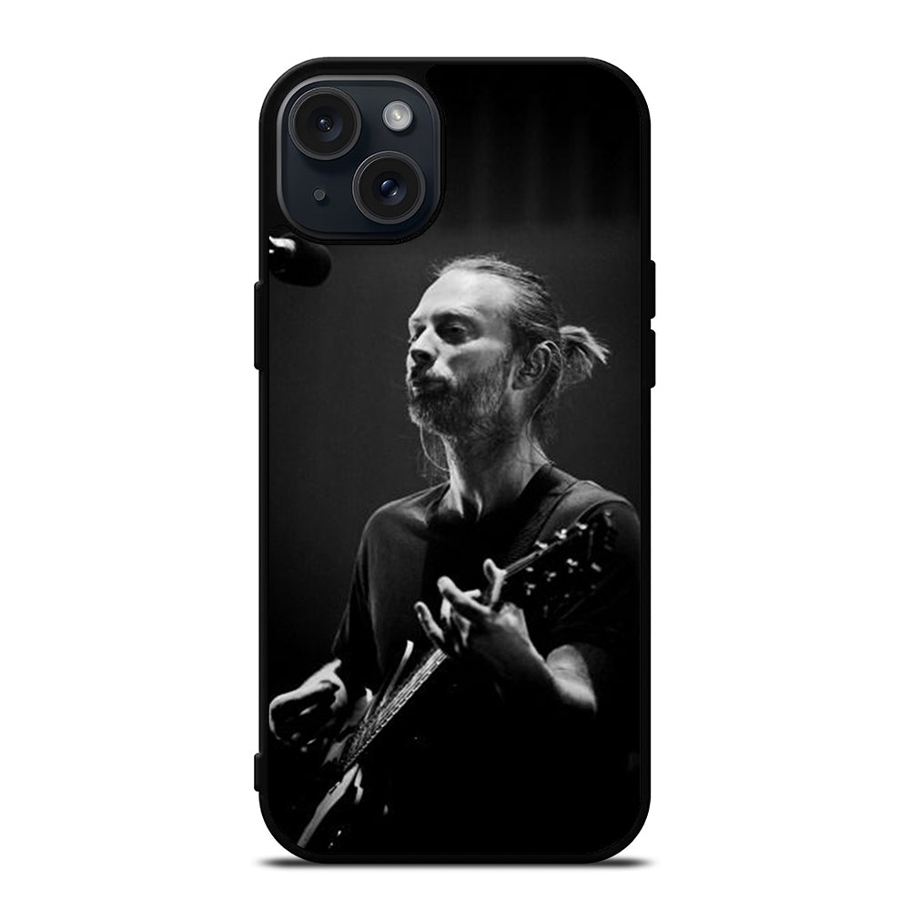TOM YORKE RADIOHEAD GUITAR iPhone 15 Plus Case Cover