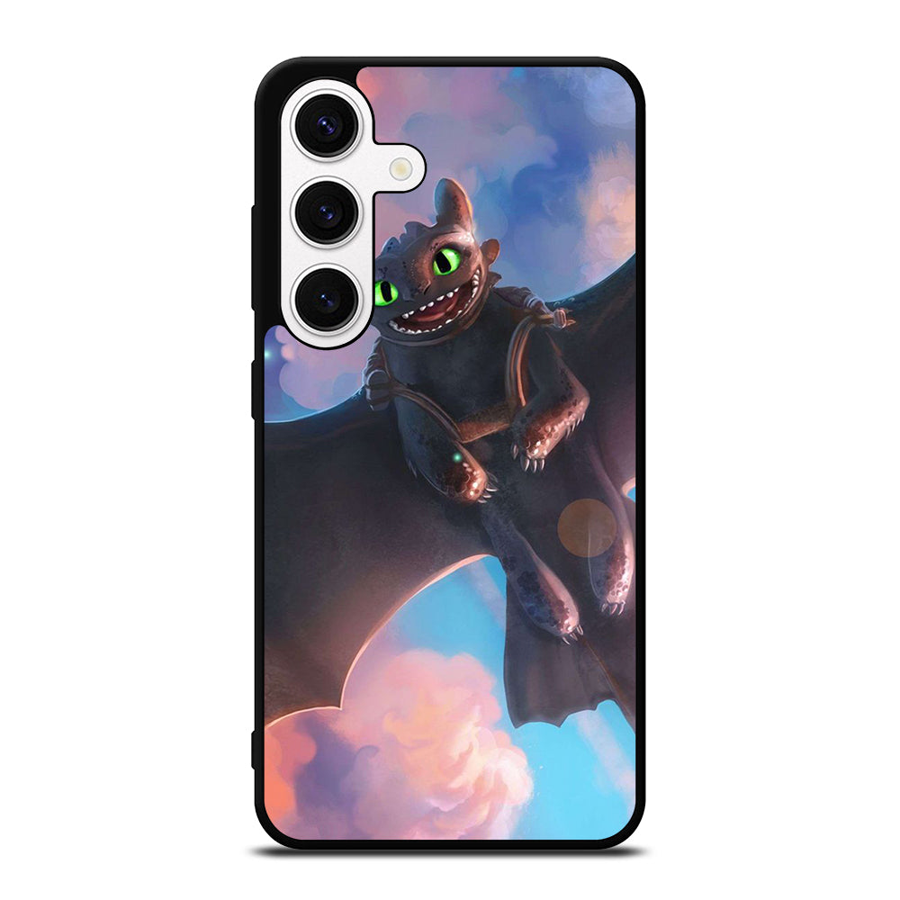 TOOTHLESS DRAGON FLYING Samsung Galaxy S24 Case Cover