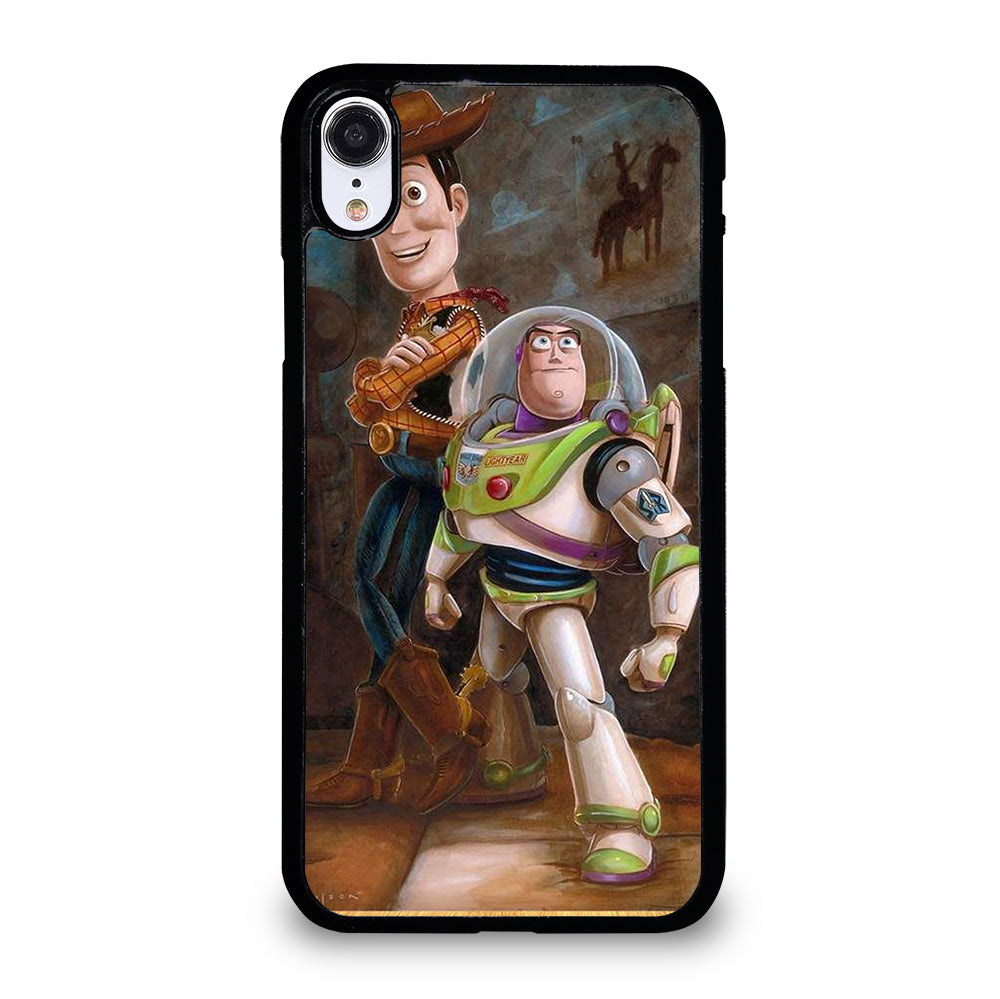 TOY STORY WOODY BUZZ ART iPhone XR Case Cover
