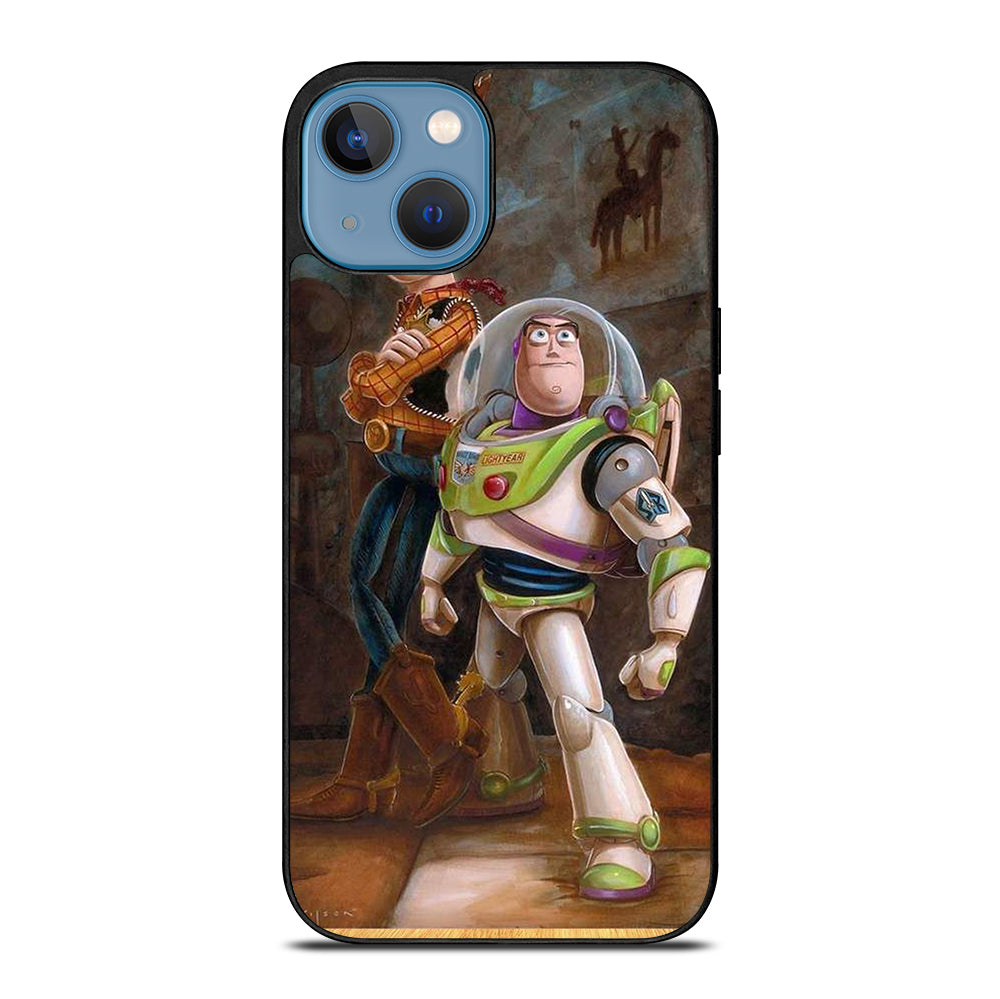 TOY STORY WOODY BUZZ ART iPhone 13 Case Cover