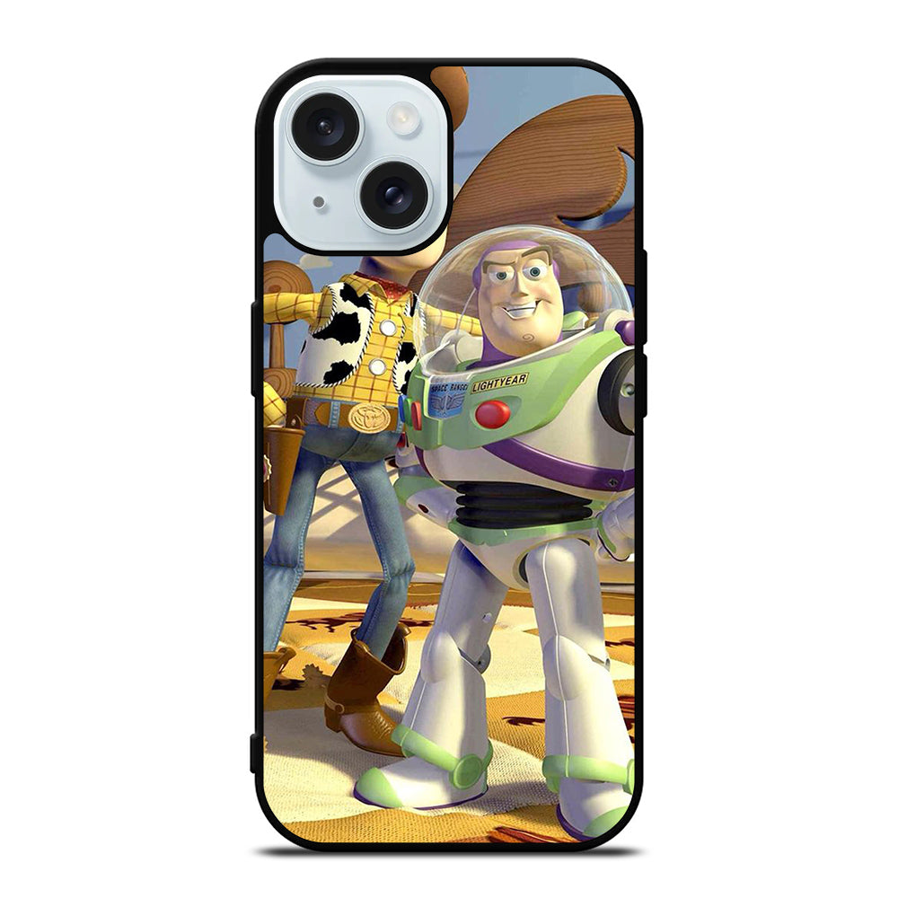 TOY STORY WOODY BUZZ DISNEY iPhone 15 Case Cover