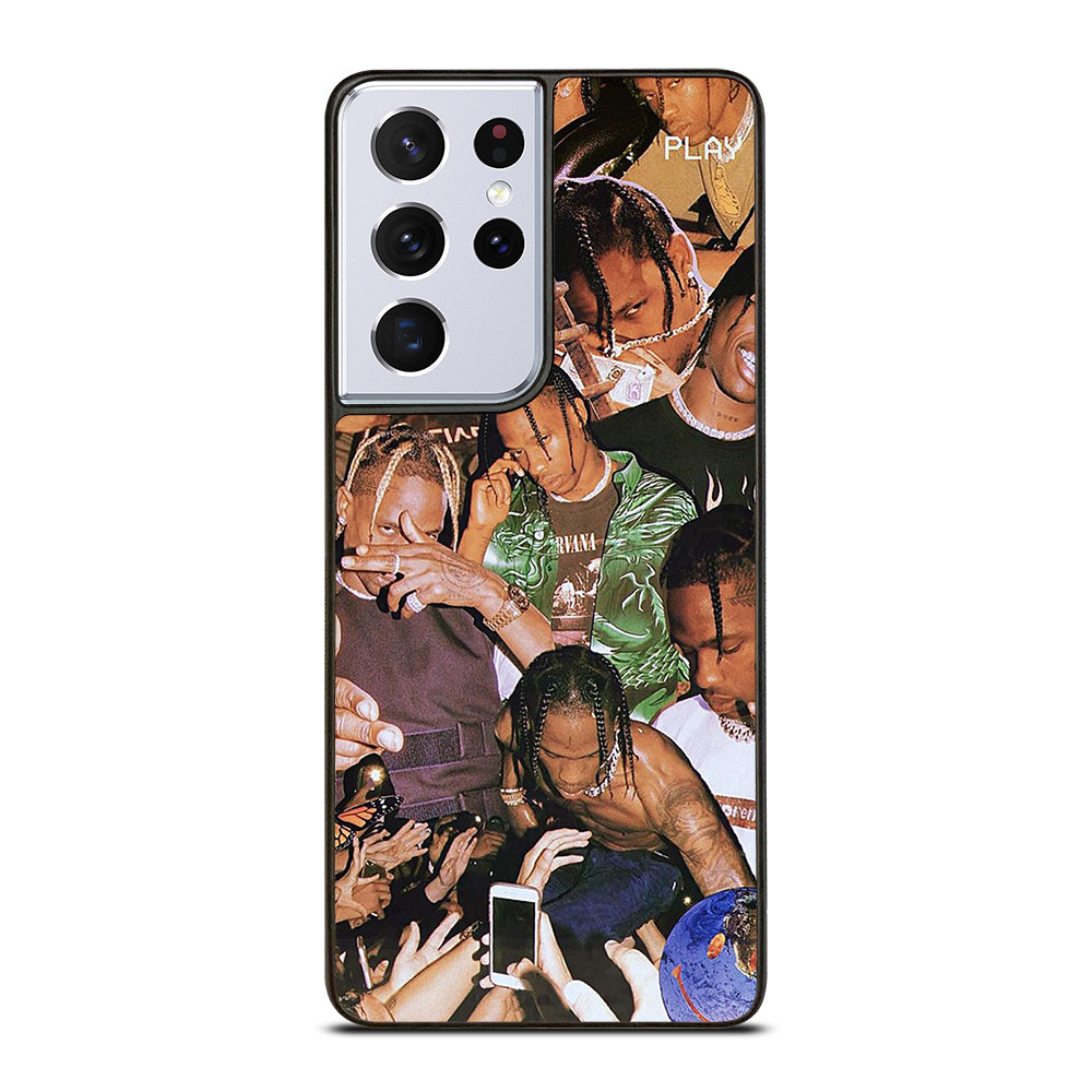 TRAVIS SCOTT AMERICAN RAPPER COLLAGE Samsung Galaxy S21 Ultra Case Cover