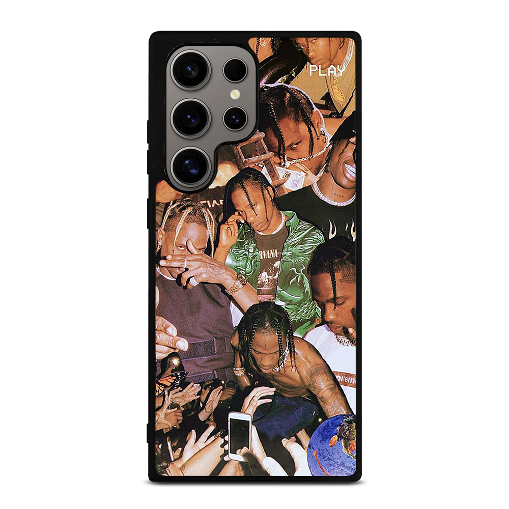 TRAVIS SCOTT AMERICAN RAPPER COLLAGE Samsung Galaxy S24 Ultra Case Cover