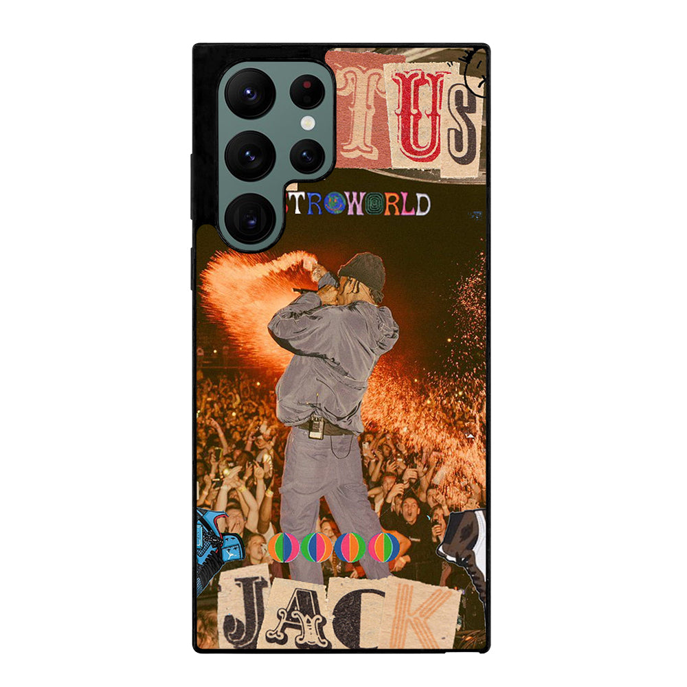 TRAVIS SCOTT RAPPER SHOW Samsung Galaxy S22 Ultra Case Cover