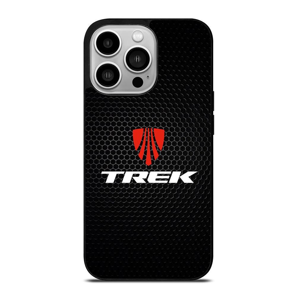 TREK BIKE LOGO METAL iPhone 14 Pro Case Cover
