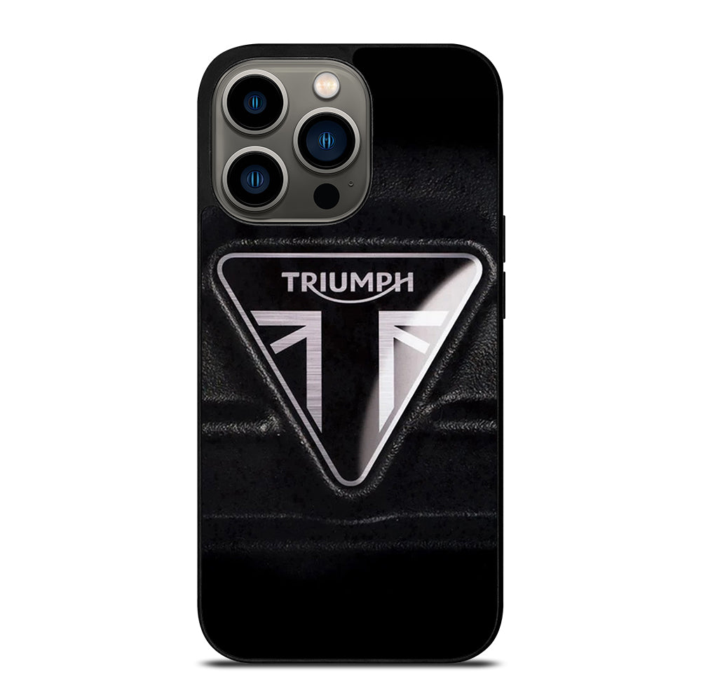 TRIUMPH MOTORCYCLE EMBLEM 2 iPhone 13 Pro Case Cover