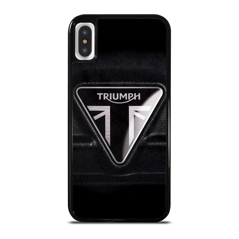 TRIUMPH MOTORCYCLE EMBLEM 2 iPhone X / XS Case Cover