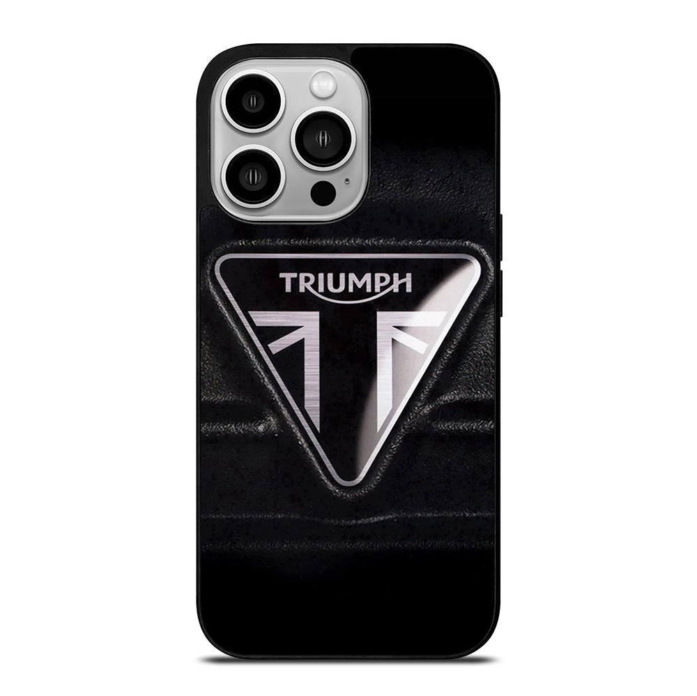 TRIUMPH MOTORCYCLE EMBLEM 2 iPhone 14 Pro Case Cover