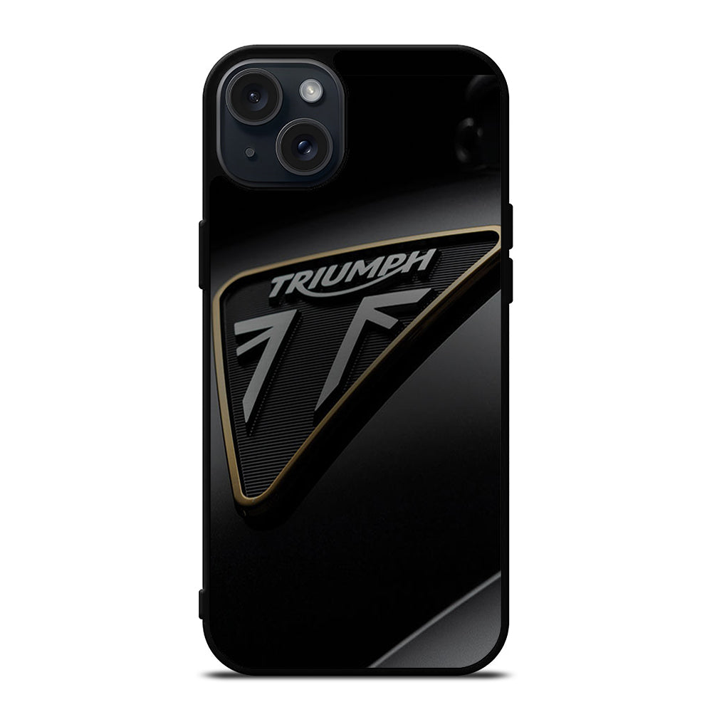 TRIUMPH MOTORCYCLE SYMBOL 3 iPhone 15 Plus Case Cover