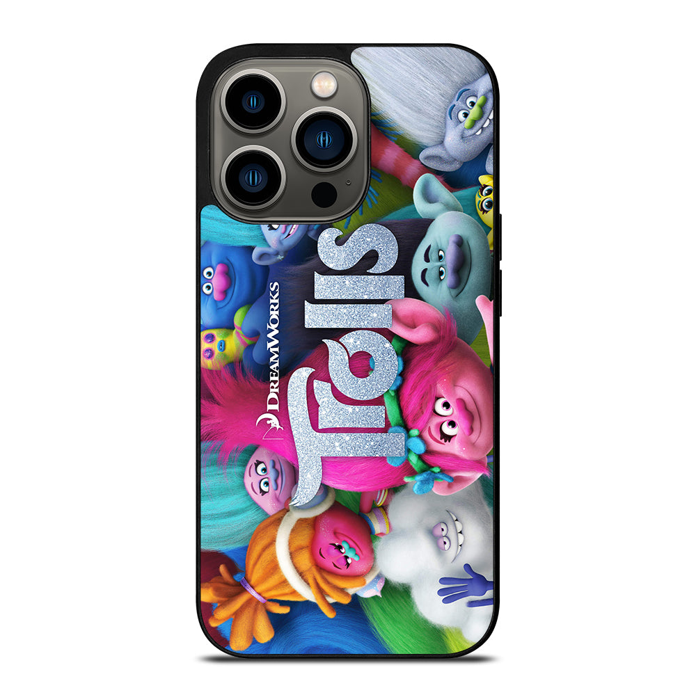 TROLLS CARTOON ALL CHARACTER iPhone 13 Pro Case Cover