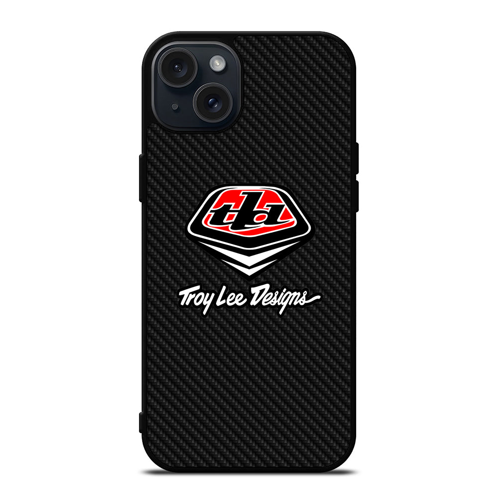 TROY LEE DESIGN CARBON SYMBOL iPhone 15 Plus Case Cover