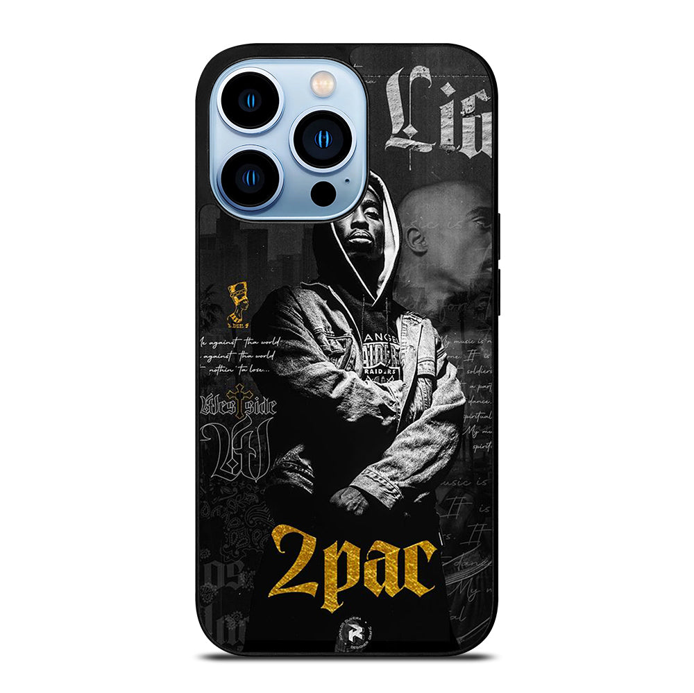 TUPAC 2PAC RAPPER POSTER iPhone 13 Pro Max Case Cover