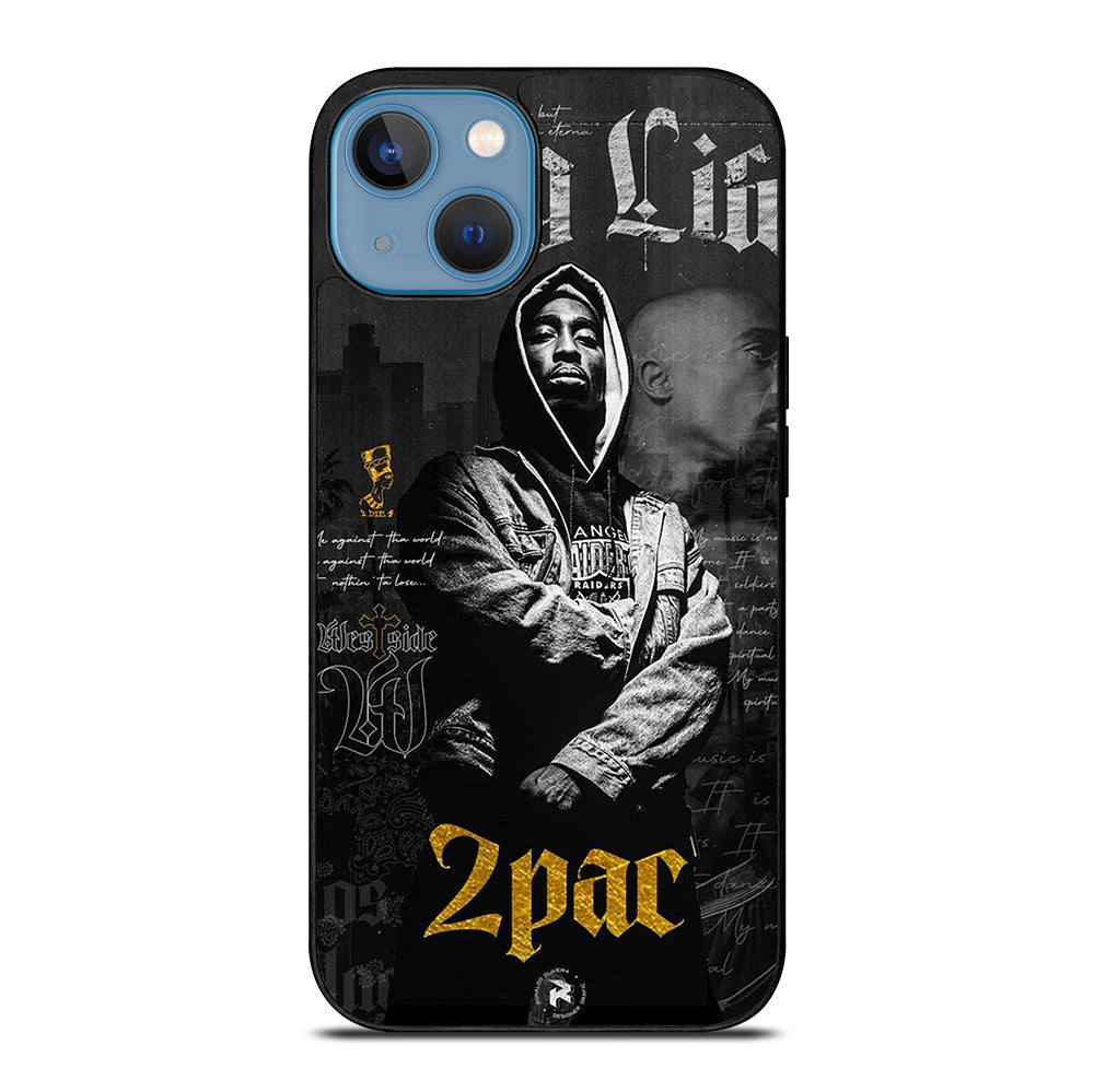 TUPAC 2PAC RAPPER POSTER iPhone 13 Case Cover